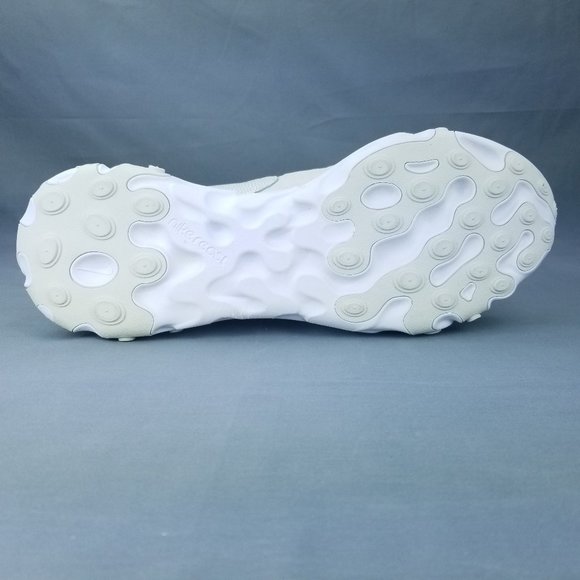 Nike React Sertu Men's Lifestyle Shoes White Suede Woven AT5301 100 (No Box Top) - Picture 7 of 7